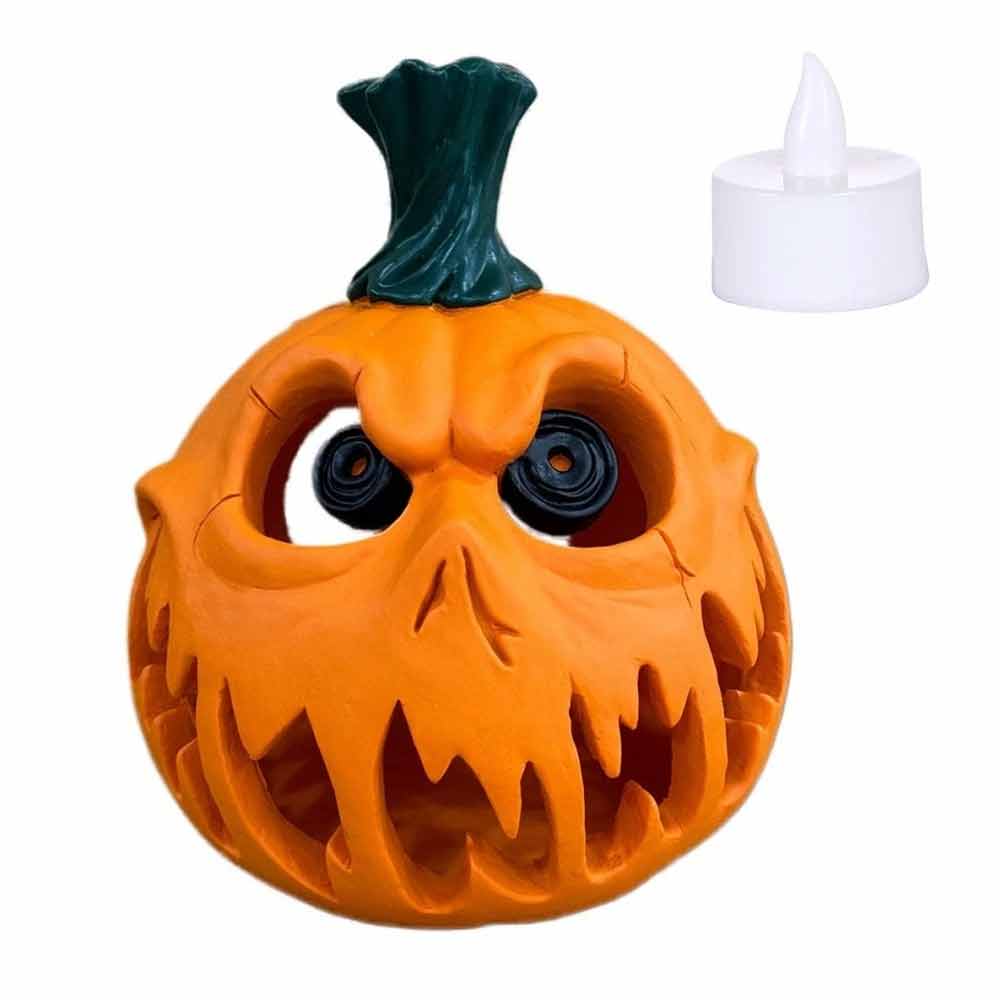 LED Halloween Pumpkin – Decorative Lantern Prop for Party & Home