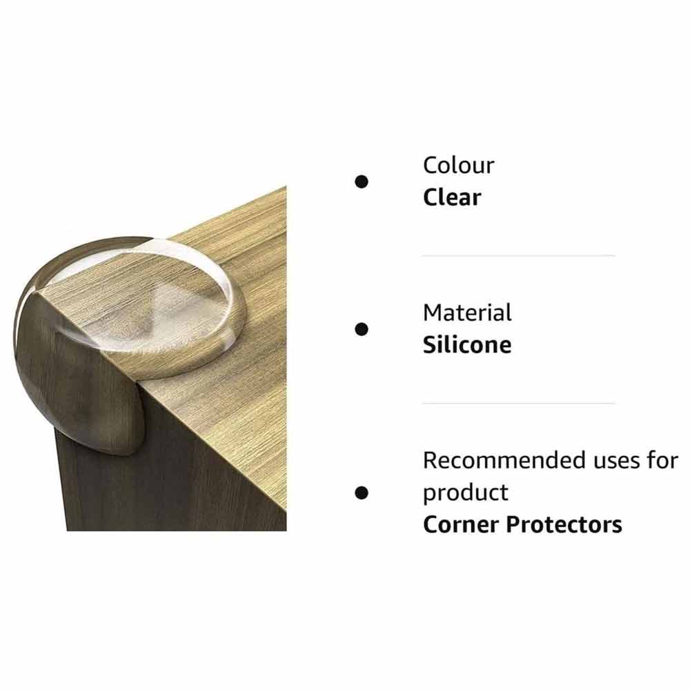 Safety Corner Cushion – 8-Pack Clear Edge Guard Protector for Table Furniture