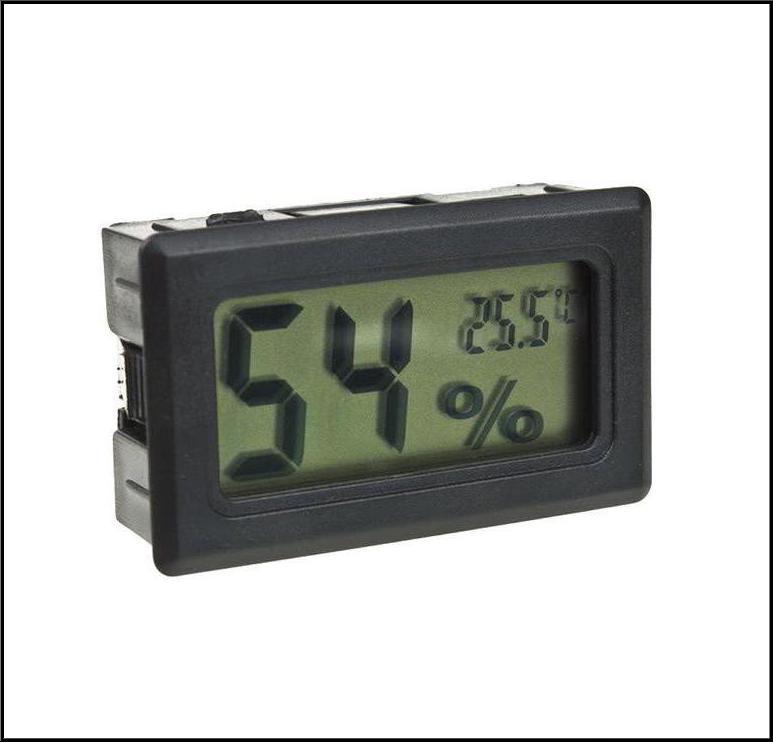 Waterproof Digital Thermometer & Hygrometer – Embedded Temperature Humidity Monitor