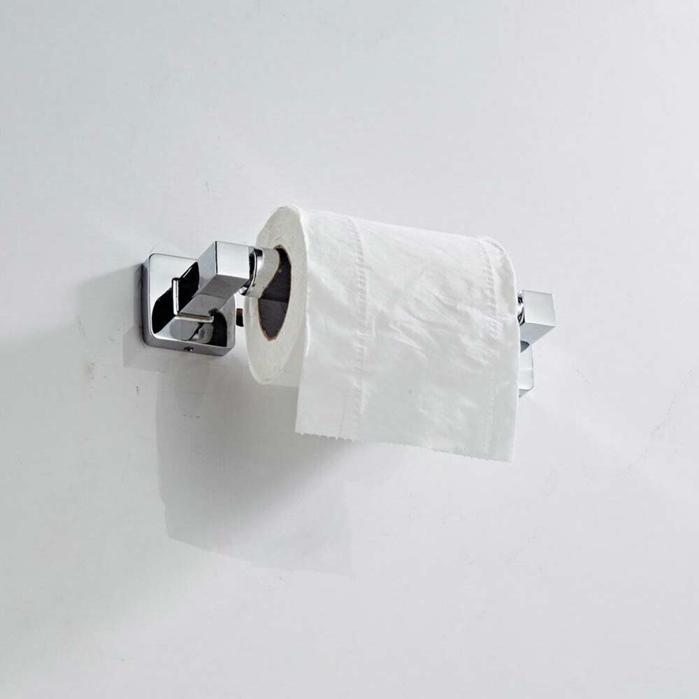 Roll Paper Holder Toilet Wall Mounted Accessory Washroom Rack Rail Bar Bathroom