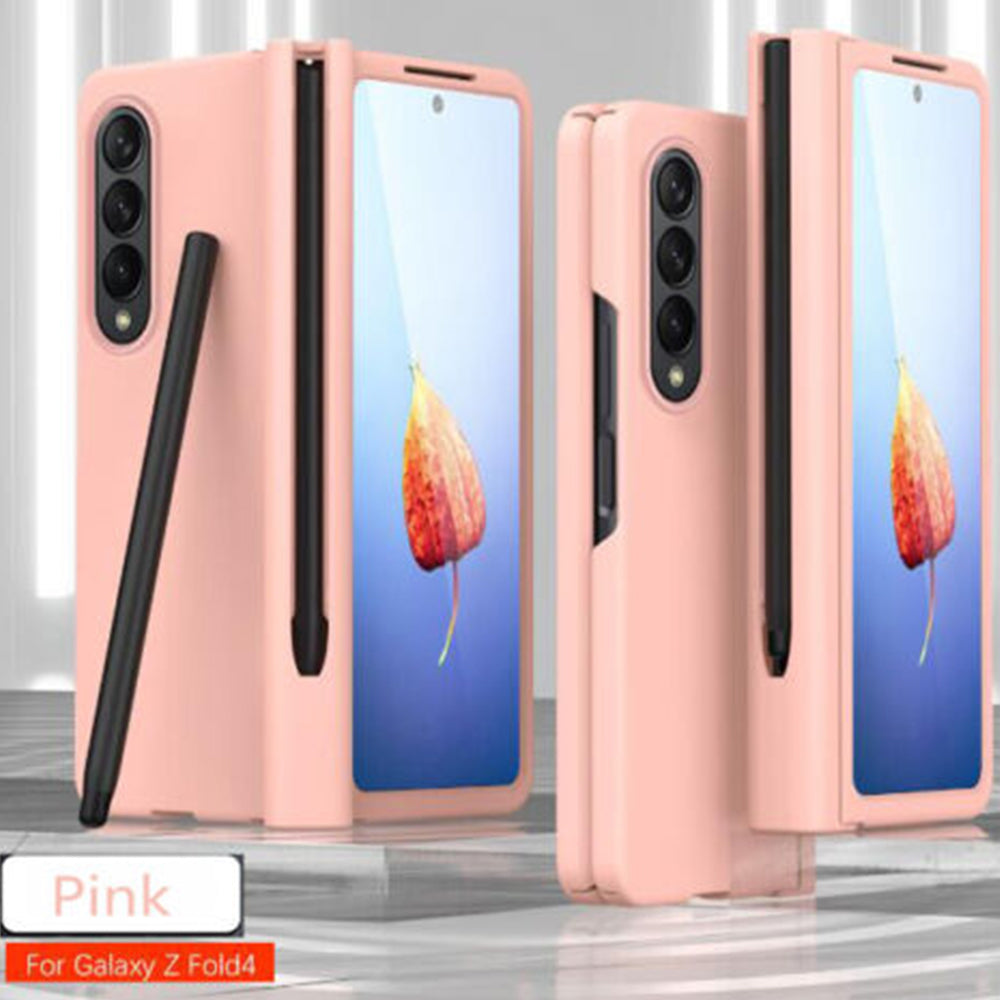 Full Cover Shockproof Hybrid Case With Pen Holder For Galaxy Z Fold 4 / Fold 3