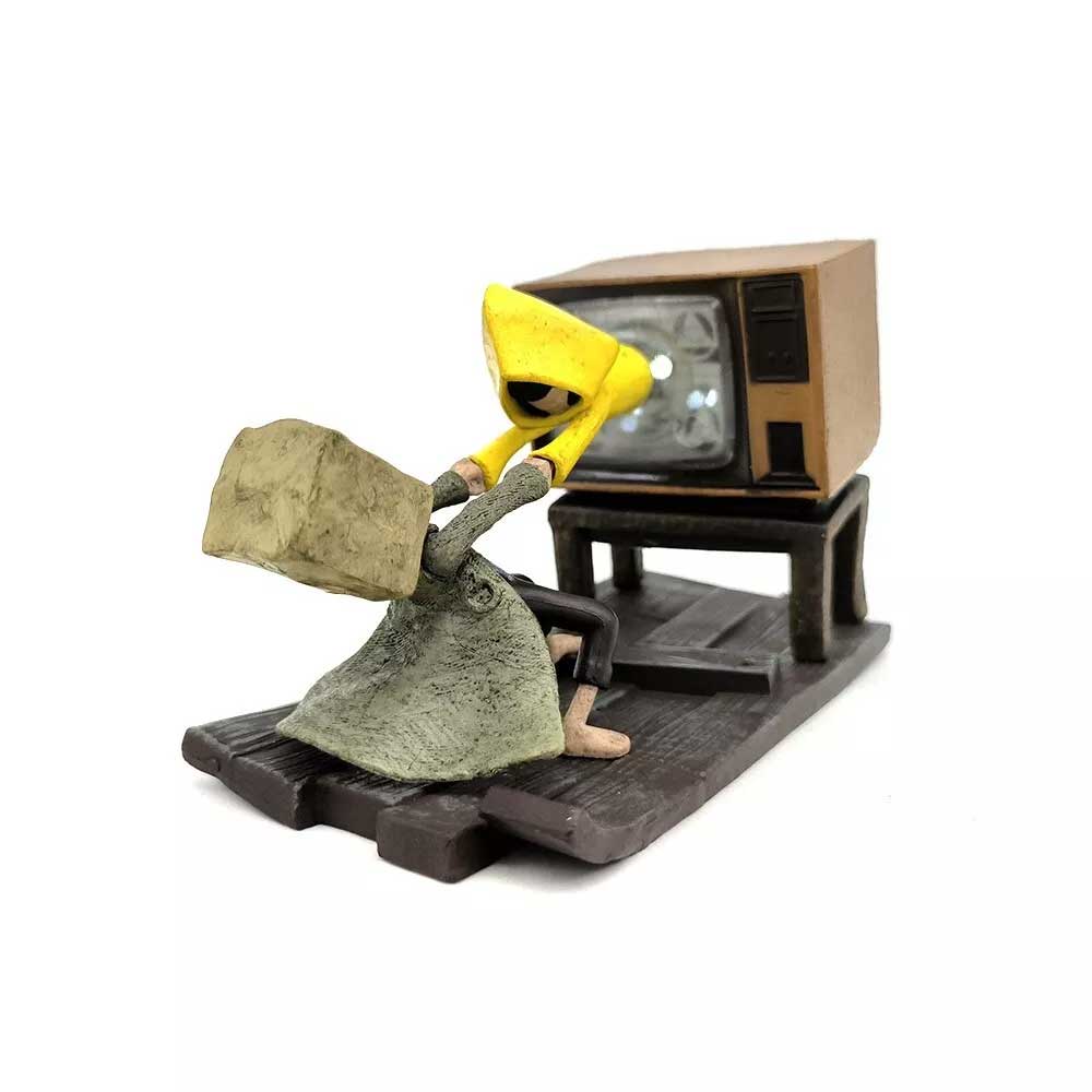 Little Nightmares II Six & Mono Game Figure Model Toy Decor Statue With Light