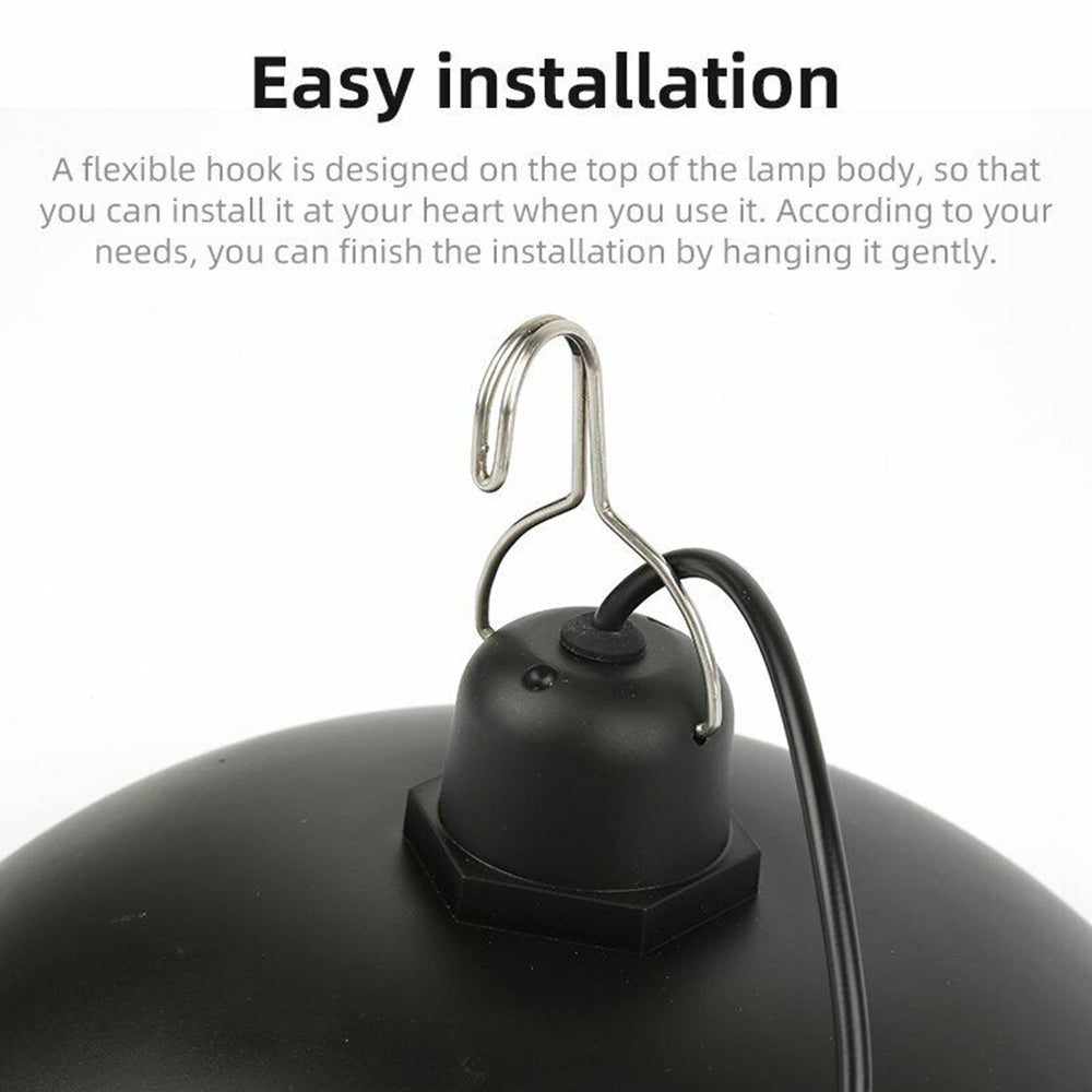 Solar Power Light Outdoor Hanging Pendant Garden Yard Tent  Remote Control