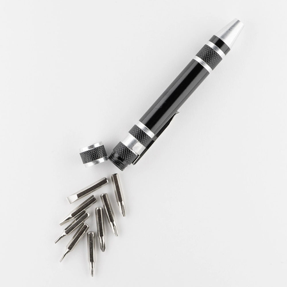 8-in-1 Magnetic Precision Pen Screwdriver Set – Portable Pocket Repair Tool for Watch, Glasses, Laptop & Electronics