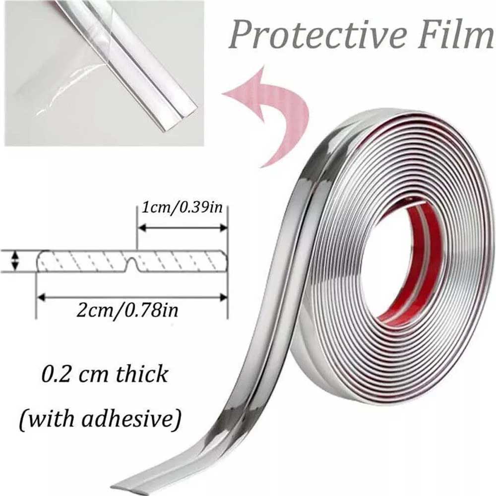 3m Self Adhesive Wall Edging Strip Flexible Corner Angle Trim Living Room Kitchen