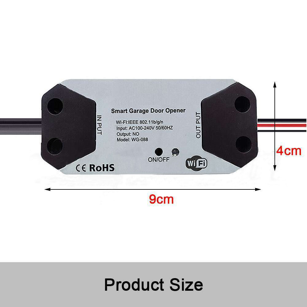 WIFI Smart Home Garage Door Opener Wireless APP Remote Controller Switch