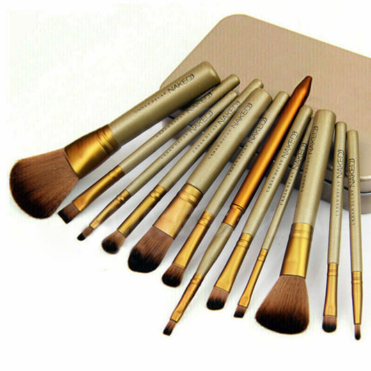 12pcs NK3 Makeup Cosmetic Brushes Set Powder Foundation Eyeshadow Lip Brush Tool