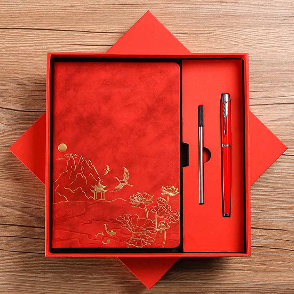 Notebook Gift Box Set – A5 Lined Journal Diary Notes for School Home Office