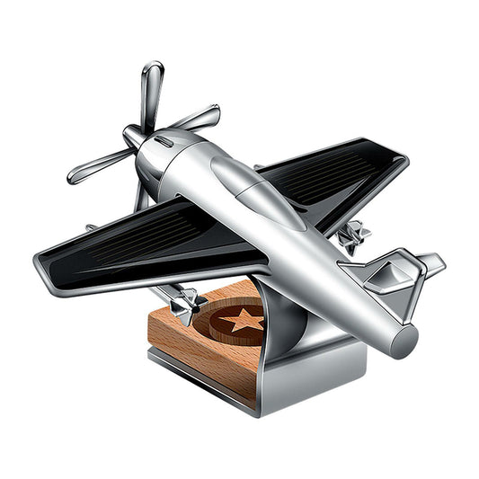 Solar Car Perfume Air Freshener Dashboard Airplane  Interior Rotating Gift Decor