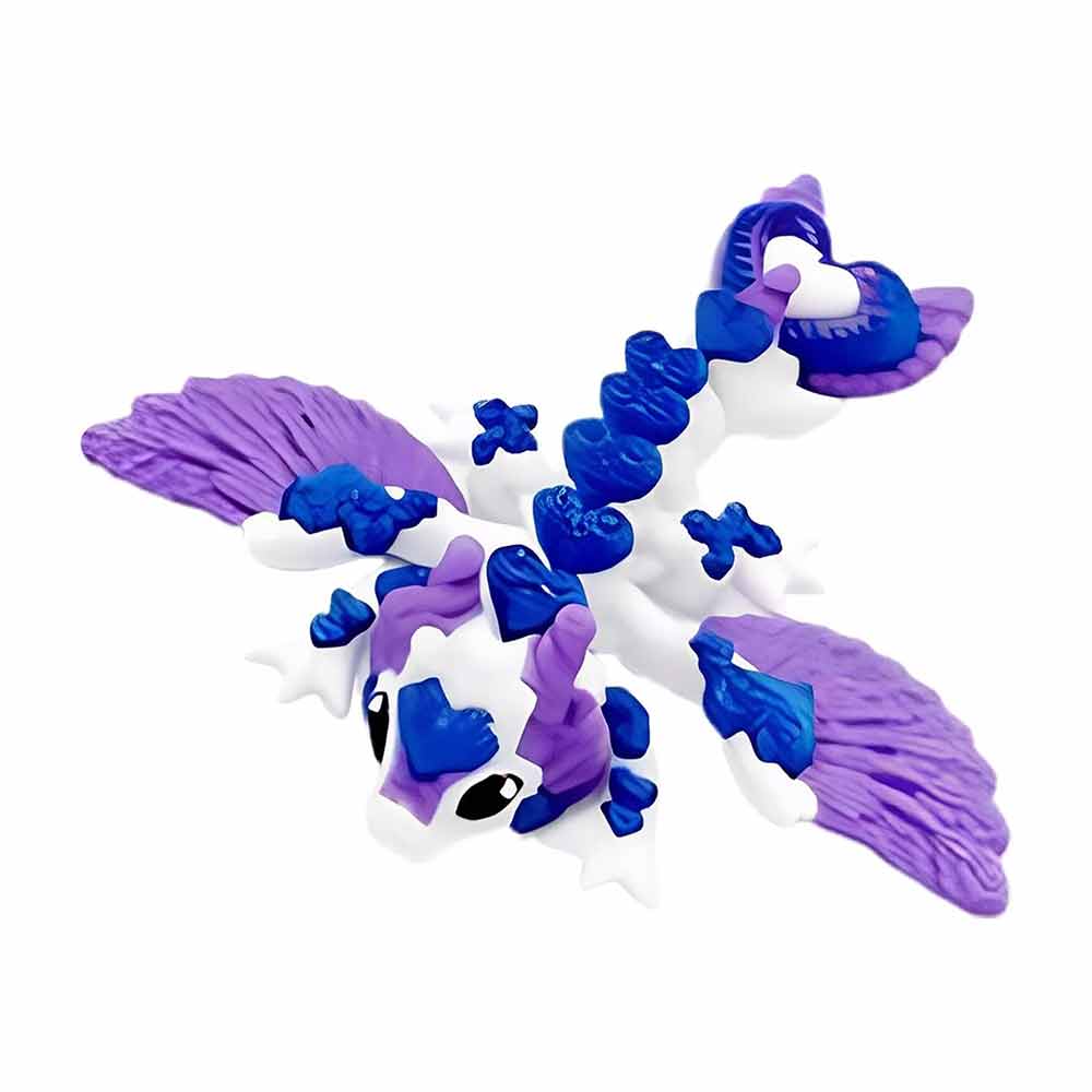 6-Pack Small Mystery Dragon Eggs – 3D Printed Easter Eggs with Surprise Colored Dragon Inside (Fun Kids Toy Gift)