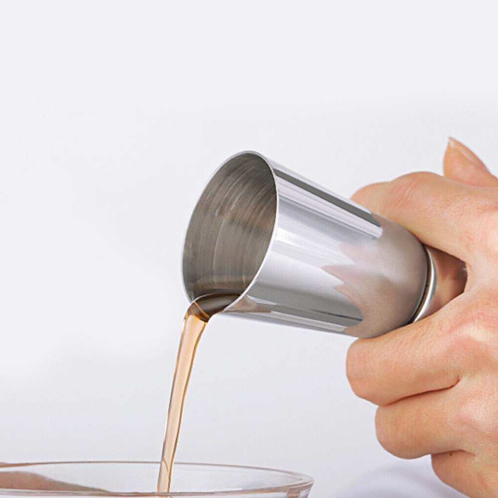 304 Stainless Steel Double Single Shot Measure Jigger Spirit Cocktail Drinks Cup