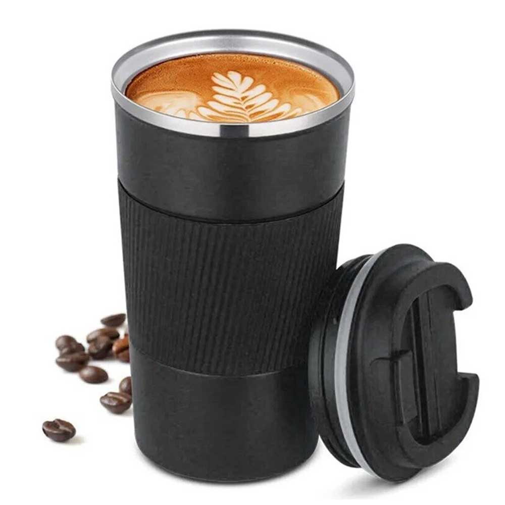 510ml Stainless Steel Travel Mug - Insulated Thermos for Coffee & Tea