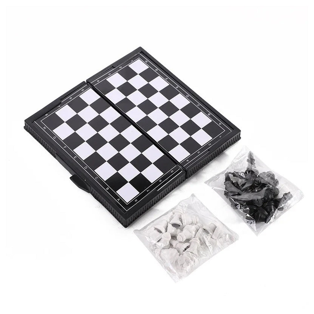 Portable Folding Chess Set – Magnetic Mini Travel Pocket Board Game