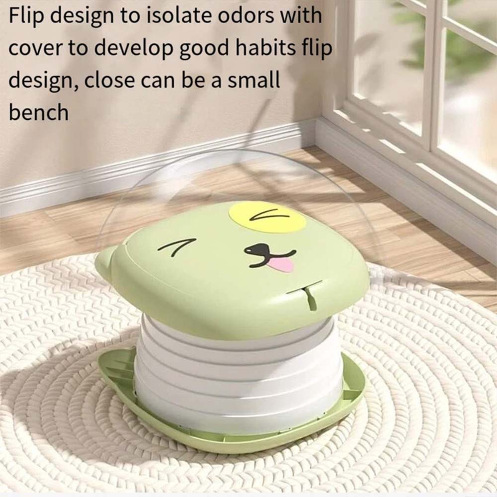 Training Potty Seat for boys and girls- Portable Folding Camping Toilet Chair for Travel