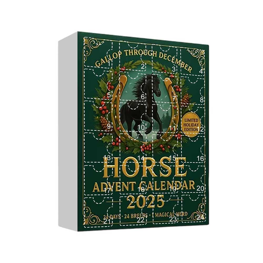 Horse Lover's Advent Calendar 2025 – A 24-Day Gallop to Christmas