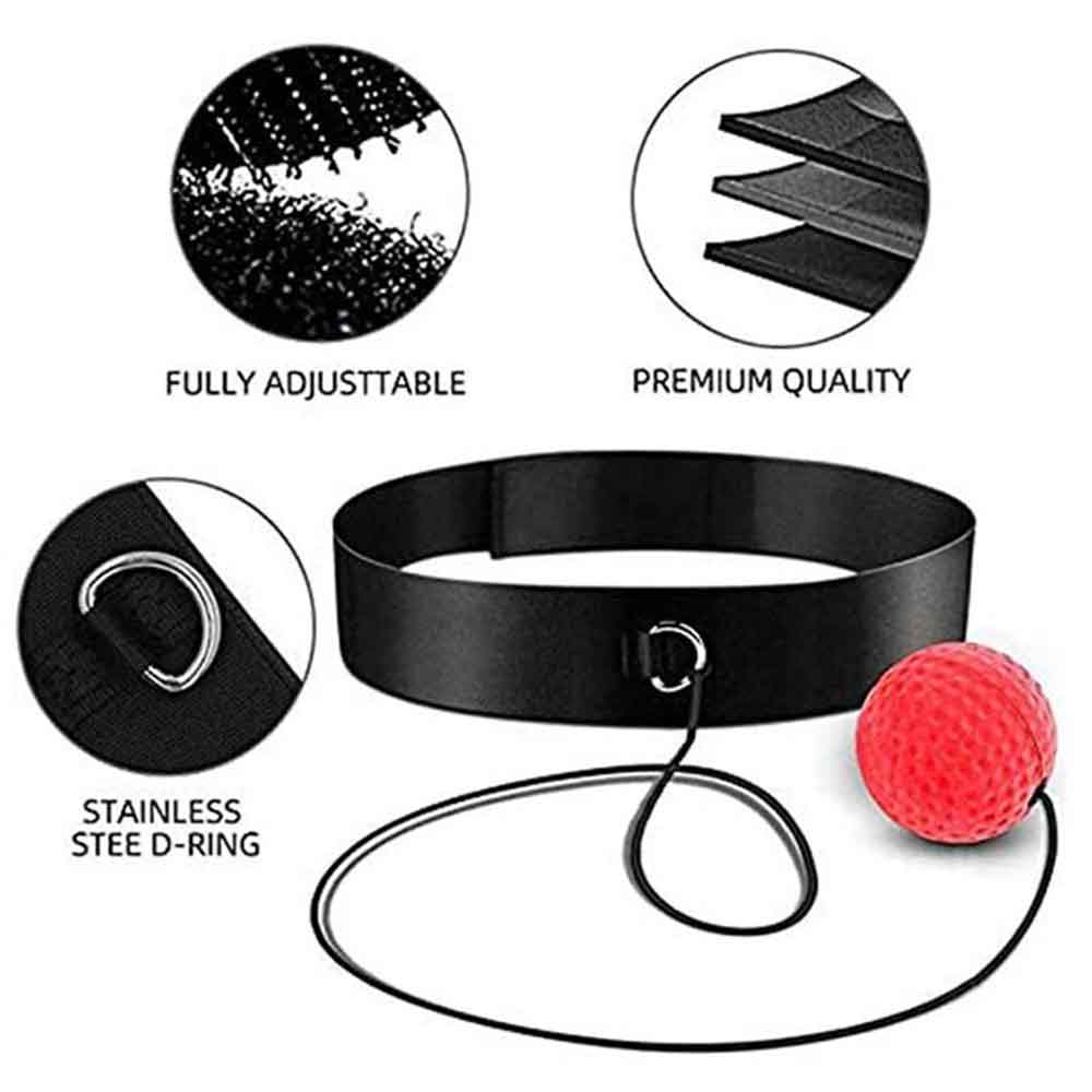 Reflex Boxing Ball Kit with 2 String Balls, Boost Hand-Eye Coordination & Reaction Speed