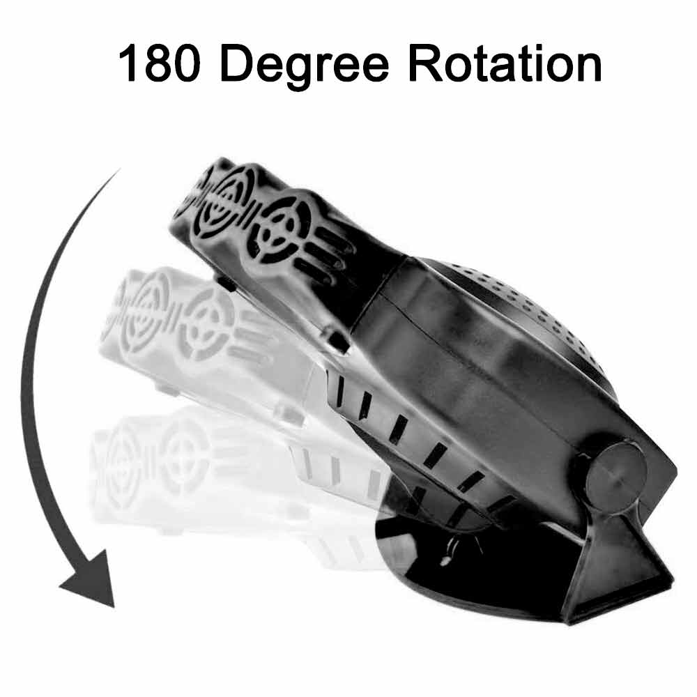 Portable Electric Car Heater DC 12V 150W Heating Fan Defogger Defroster Demister