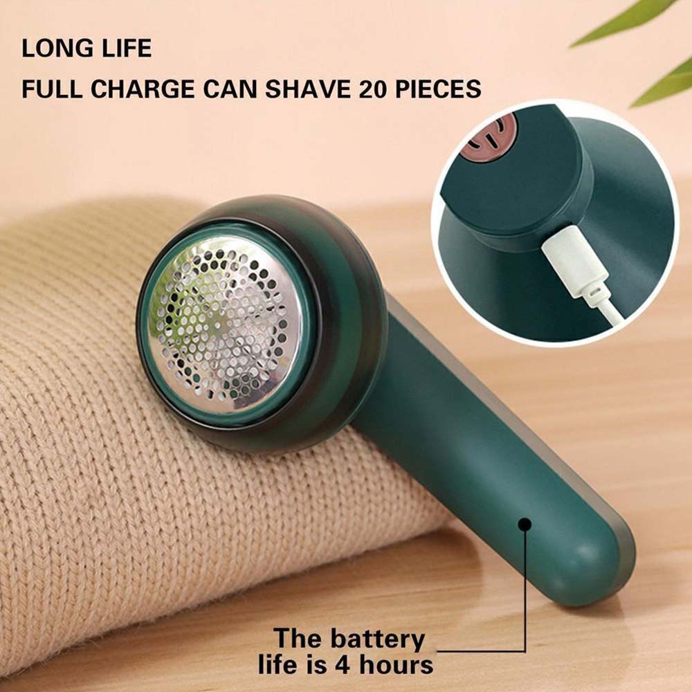 Electric Lint Remover Clothes Cleaner Fabric Shaver USB Rechargeable
