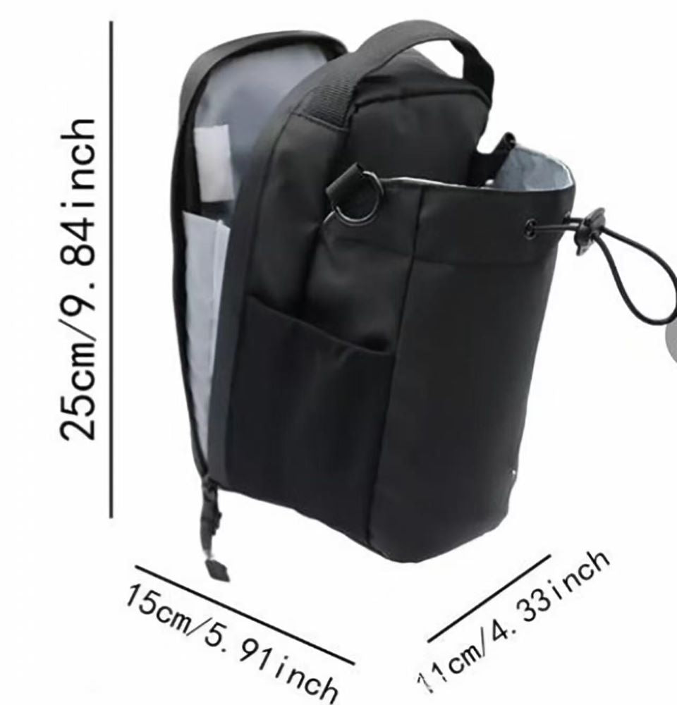 Magnetic Water Bottle Sling Bag – Crossbody Carrier for Gym, Outdoor & Phone Keys