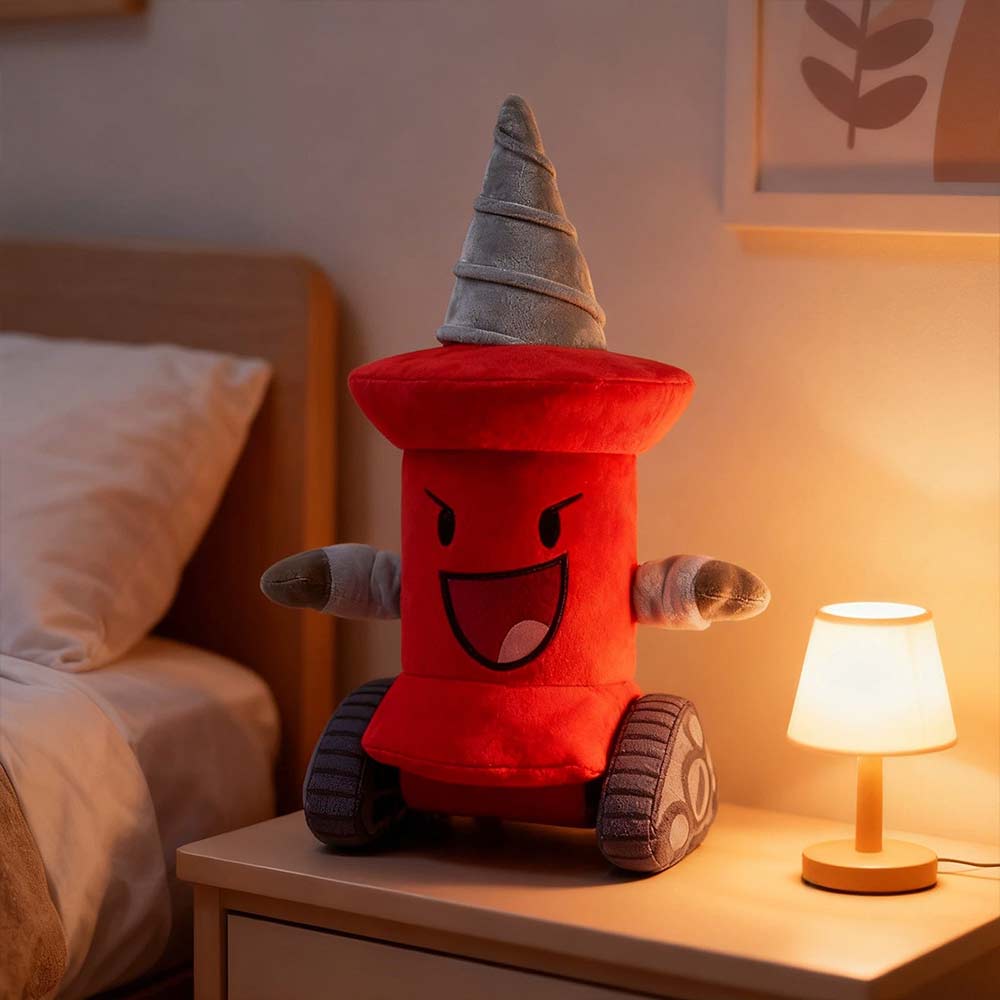 Cartoon Plush Doll - 14 Inch Soft Stuffed Toy for Fans Home Decor & Gift Collection