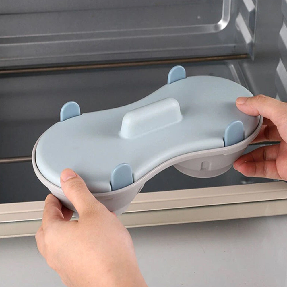 Microwave Double Cup Eggs Poacher Cookware Cooker Egg Boiler Steamer Maker Poach