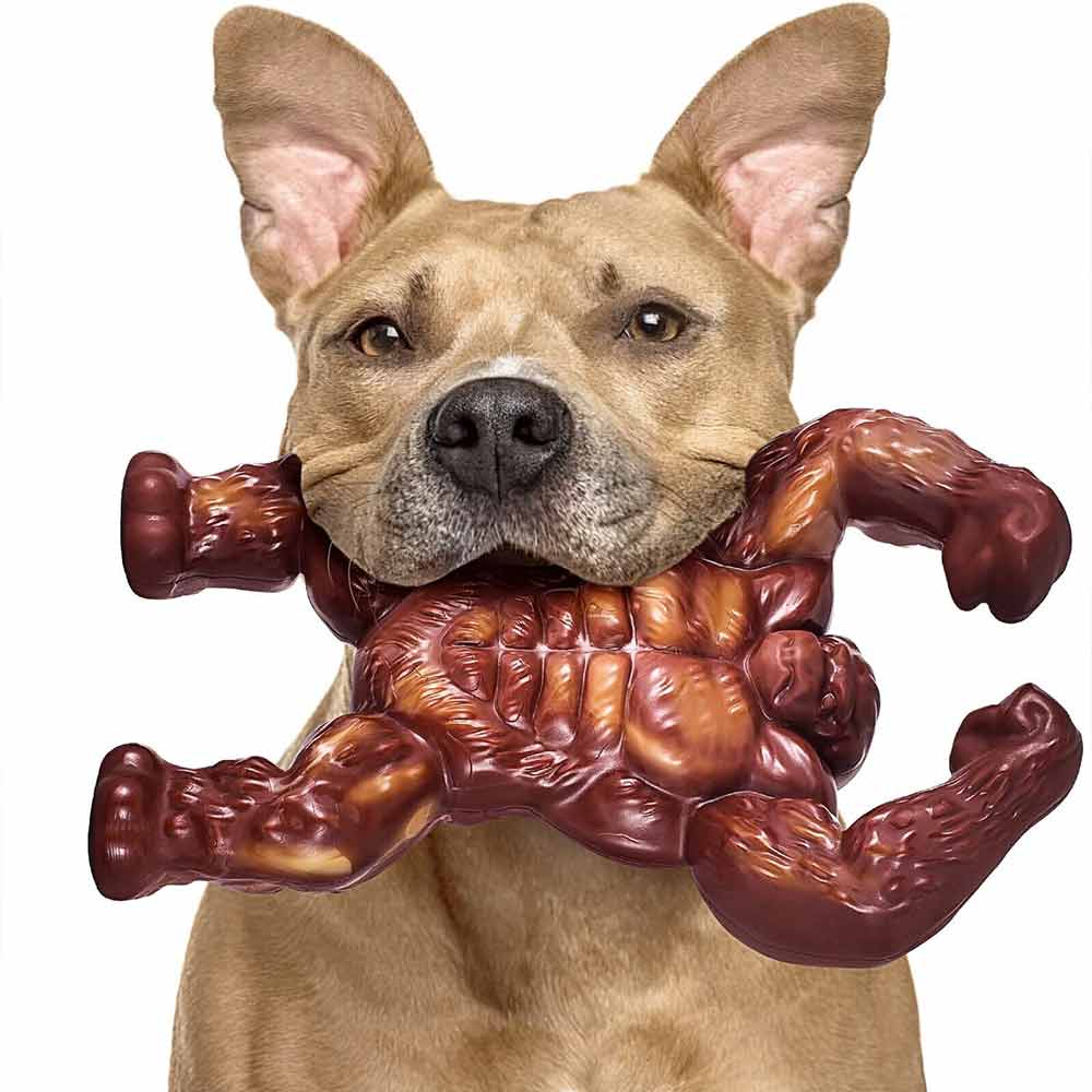 6.7" Indestructible Dog Toy – Extreme Tough Chew Toy for Aggressive Chewers
