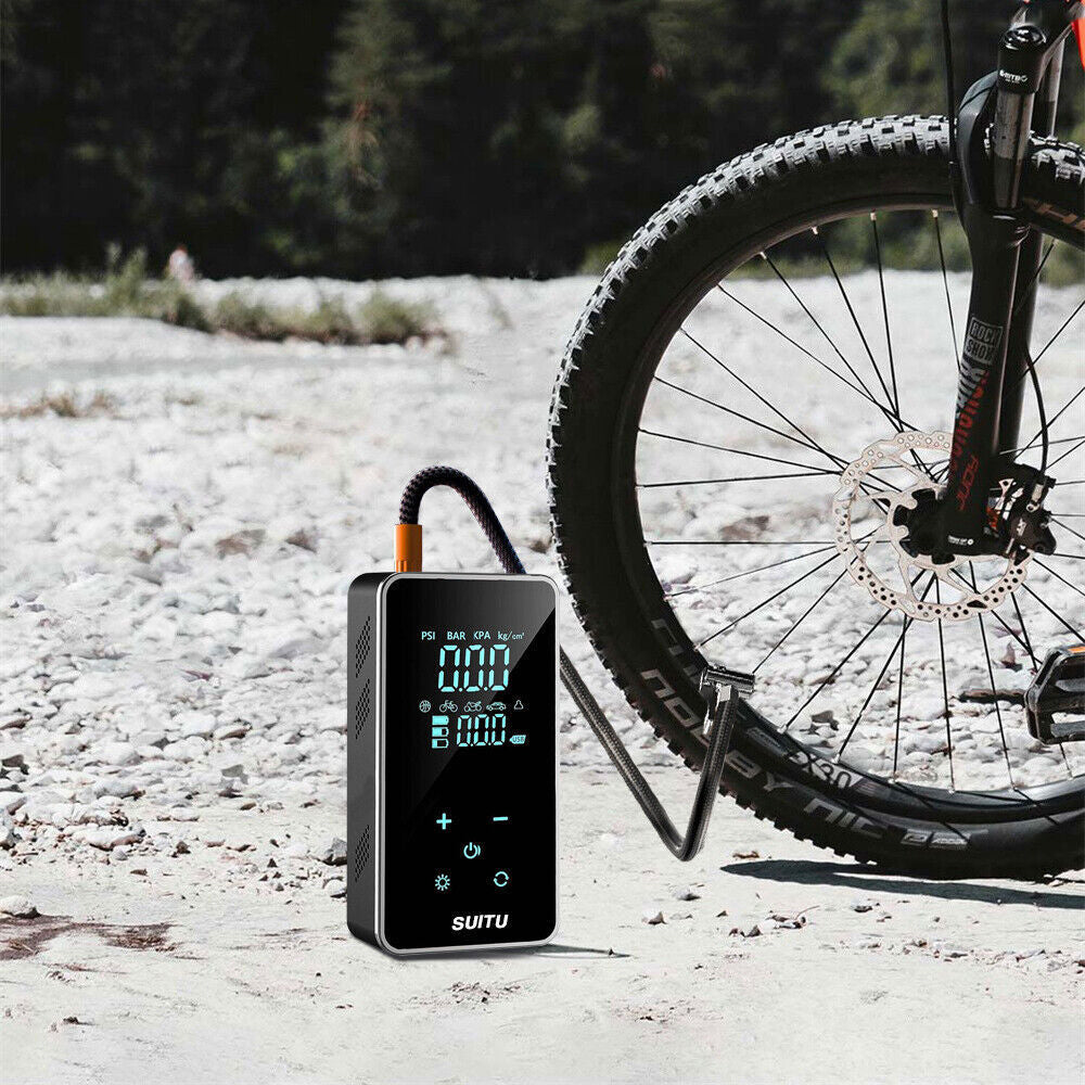 Wireless Car Electric Air Compressor Portable  Digital Touch Tyre Inflator Pump