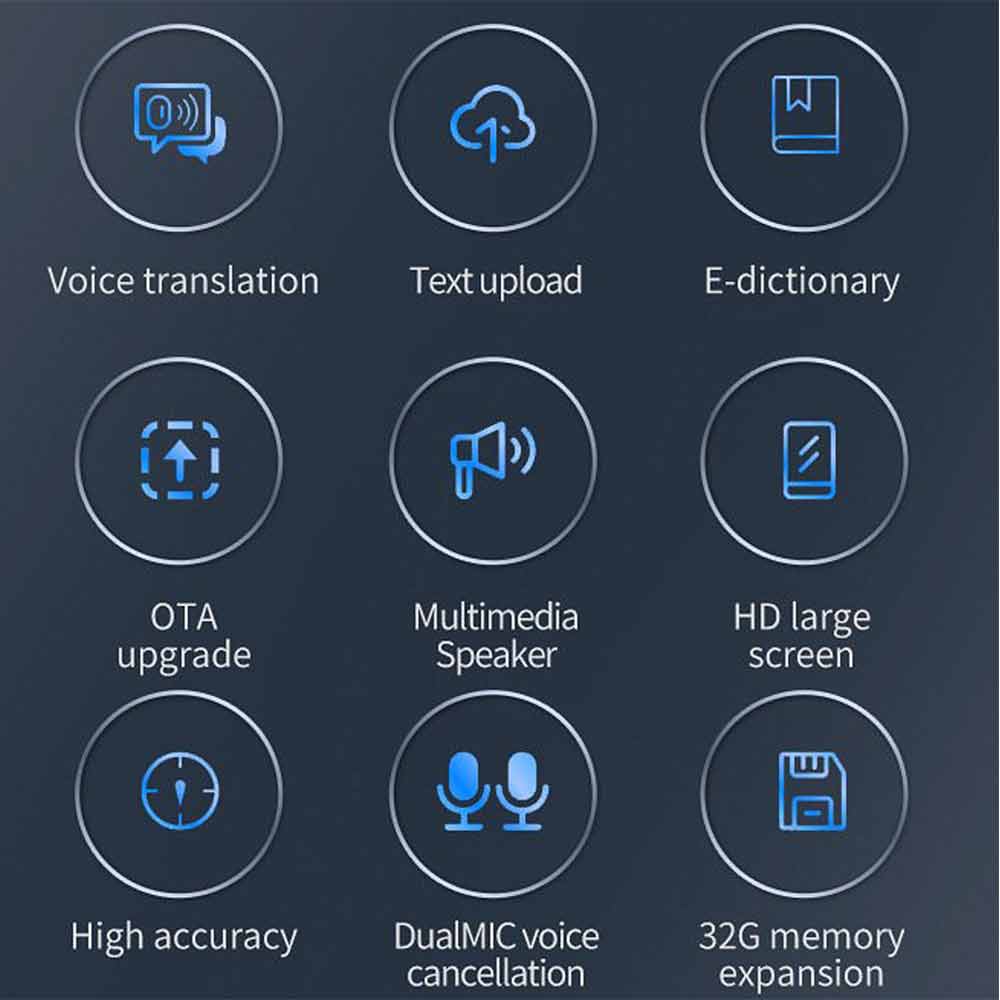Smart Scan Translation Pen Text Reading Pen 110+ Voice Language TranslatorDevice