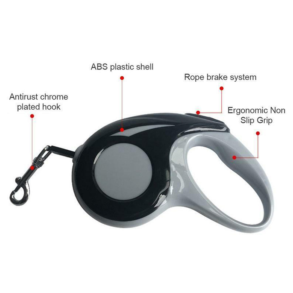 3m/5m Retractable Dog Leash Automatic Flexible Dogs Cat Pets Traction Rope Leash