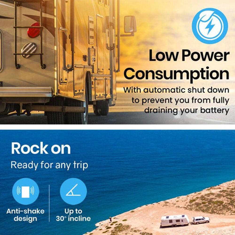 50L Portable Upright Fridge Freezer - 12V/24V DC Compressor Refrigerator for RV, Boat, Truck & Off-Grid Use