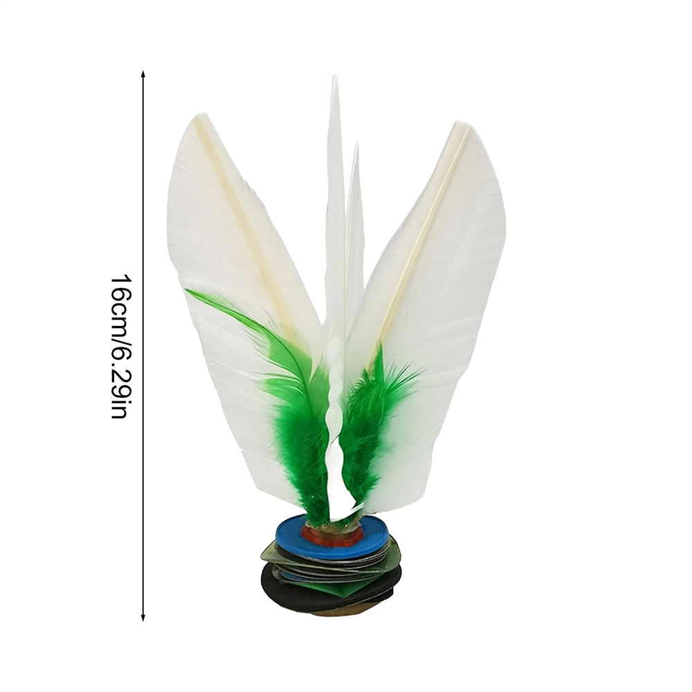 5PCS Kick Shuttlecock – Goose Feathers Jianzi, Foot Kick Sport Shuttlecock, 16cm