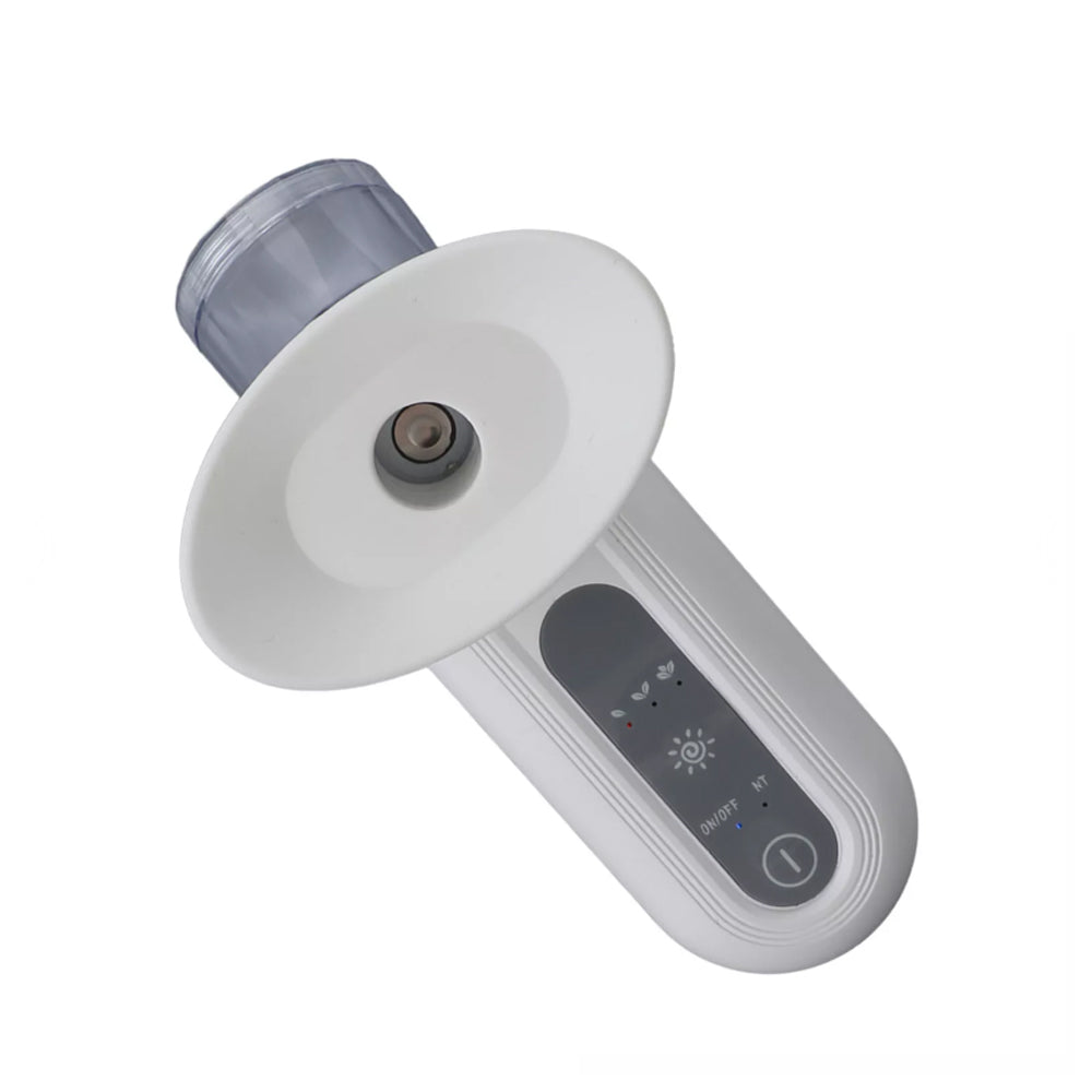 Eye Mist Sprayer White Nano Mist Sprayer Hot Compress Moisturizing Rechargeable