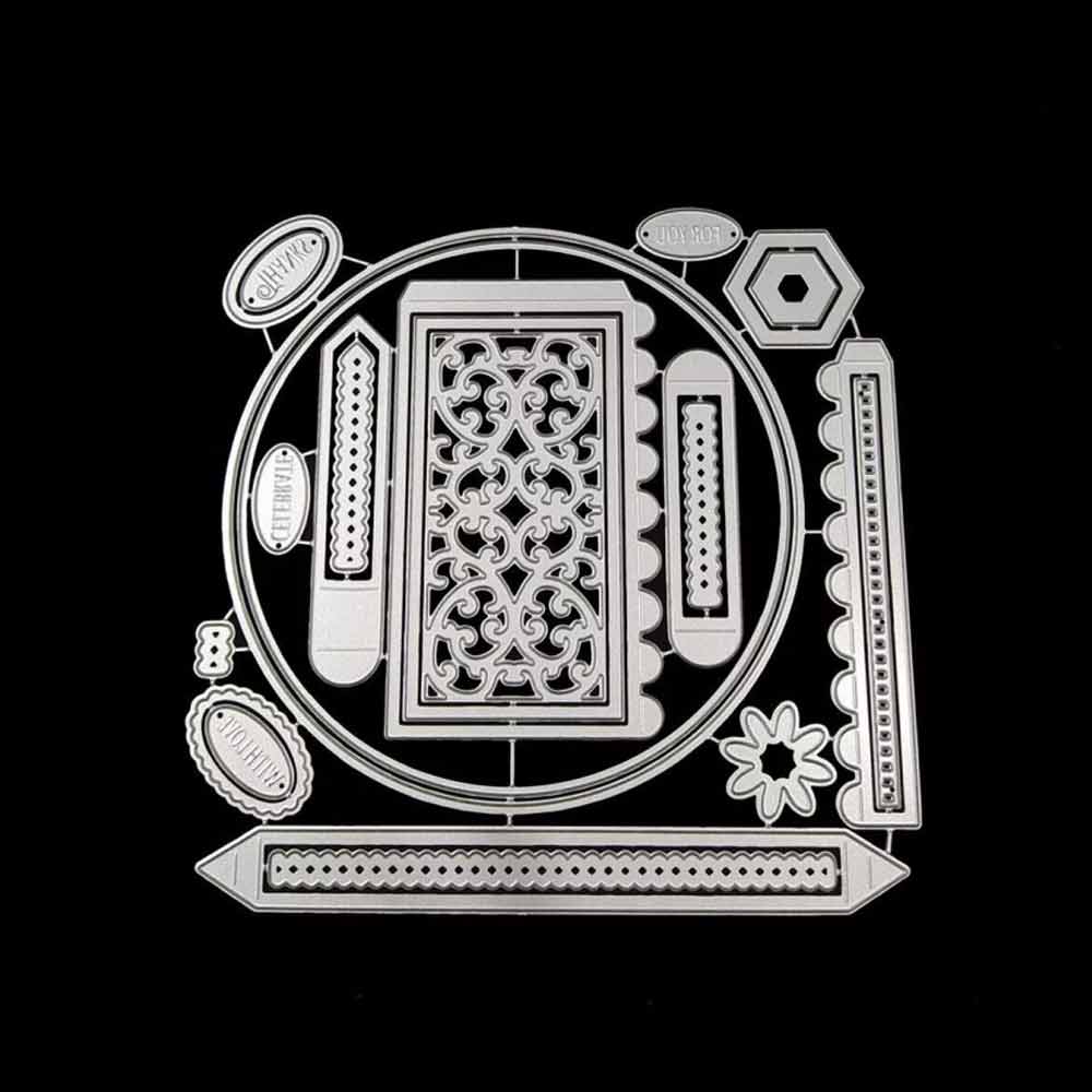 Gift Box Metal Cutting Dies DIY Embossing Die Stencil Scrapbooking Paper Crafts