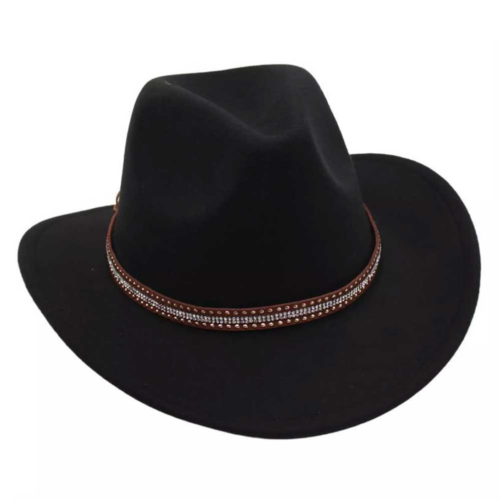 Western Cowboy Hat Women Men Wild-West Hats Cowgirl Cowboy Wide Brim Cap Hat
