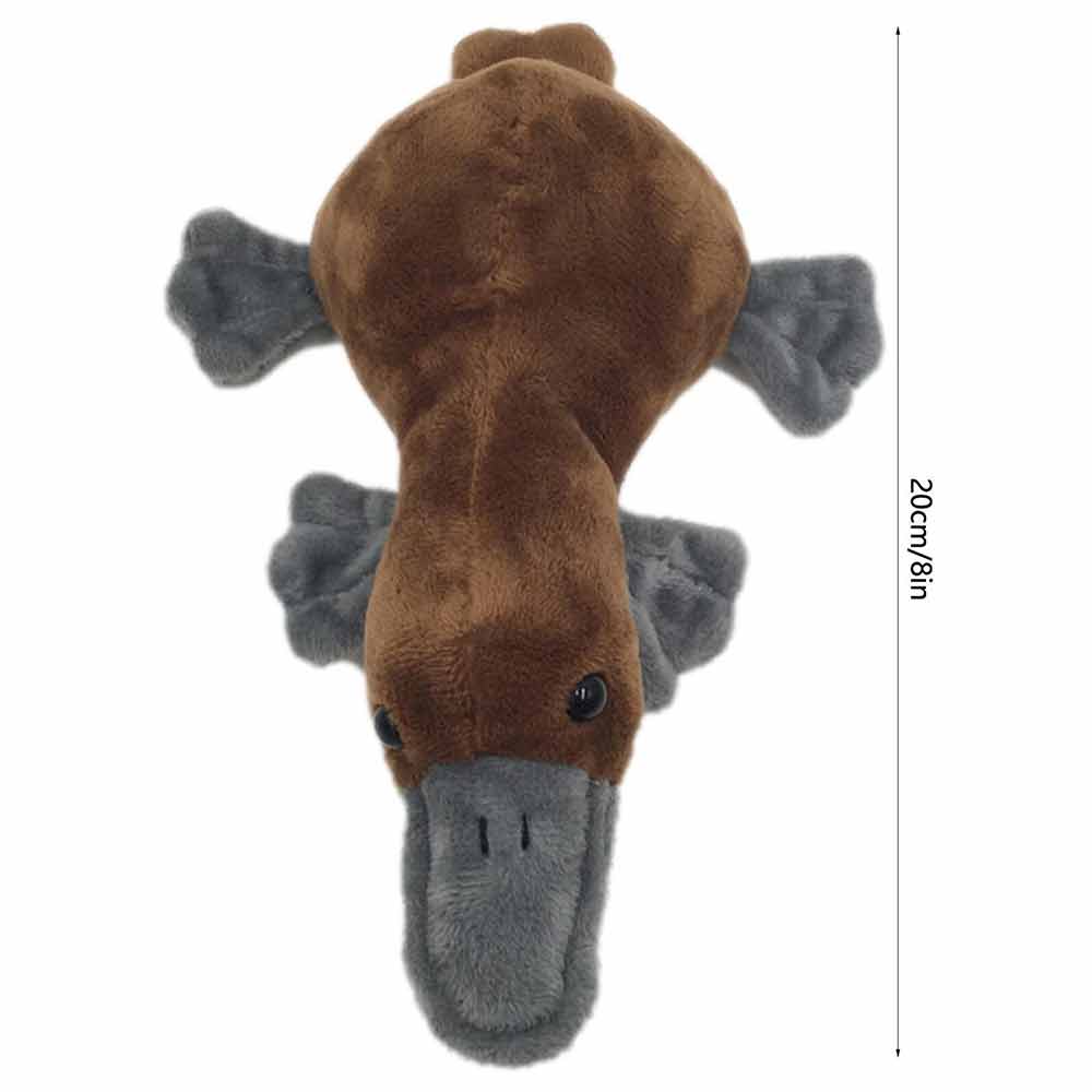 Simulation Animal Platypus Plush Doll Australian Duckbill Stuffed Toys Gift 20cm