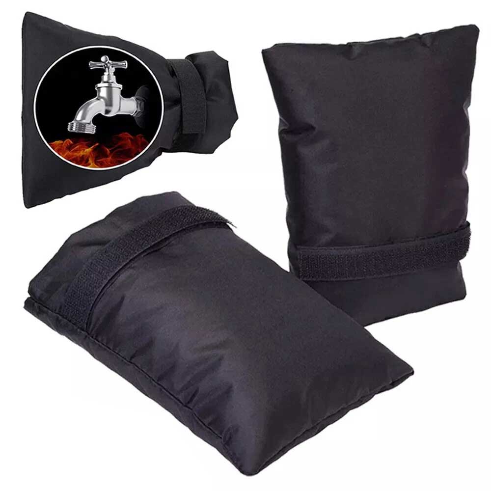 4-Pack Outdoor Tap Cover - Frost Protection Thermal Jacket for Faucets