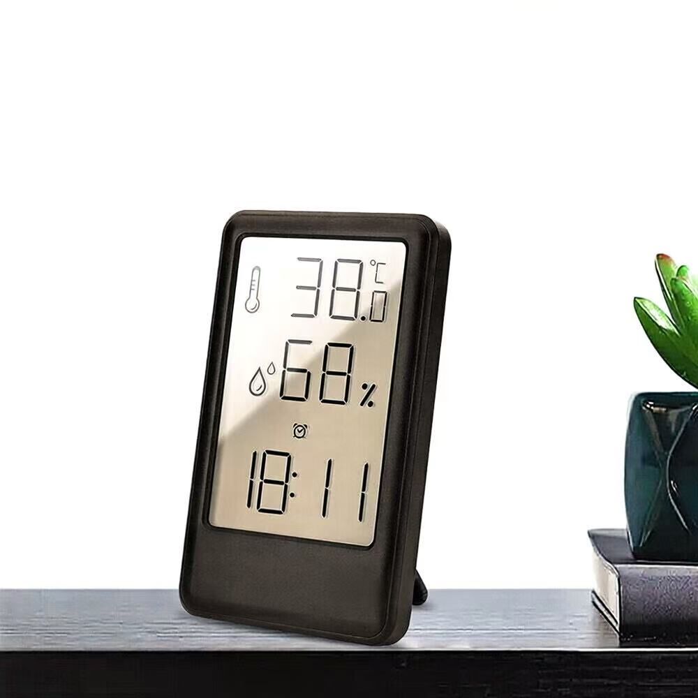 Multifunctional Electronic Alarm Clock – Indoor Digital Thermometer & Hygrometer