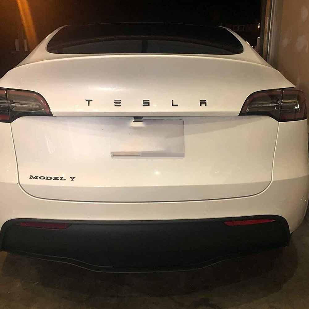 3D Trunk Letters Tailgate Rear Emblem Adhesive Badge for Tesla Model 3 Y X S