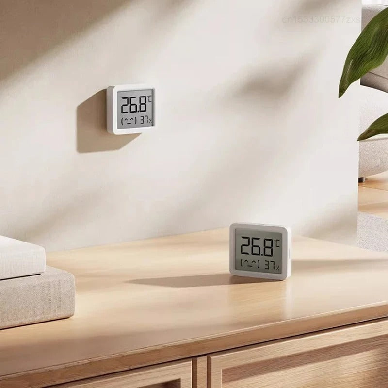 Xiaomi Mijia Bluetooth Temperature Hygrometer – Smart LCD Clock Monitor for Indoor