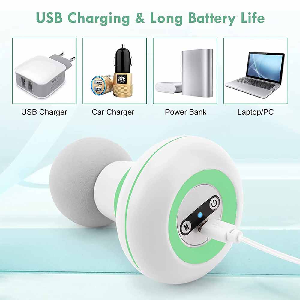 Neck and Body Massager Mini Hand Held Portable Electric Massager for Back