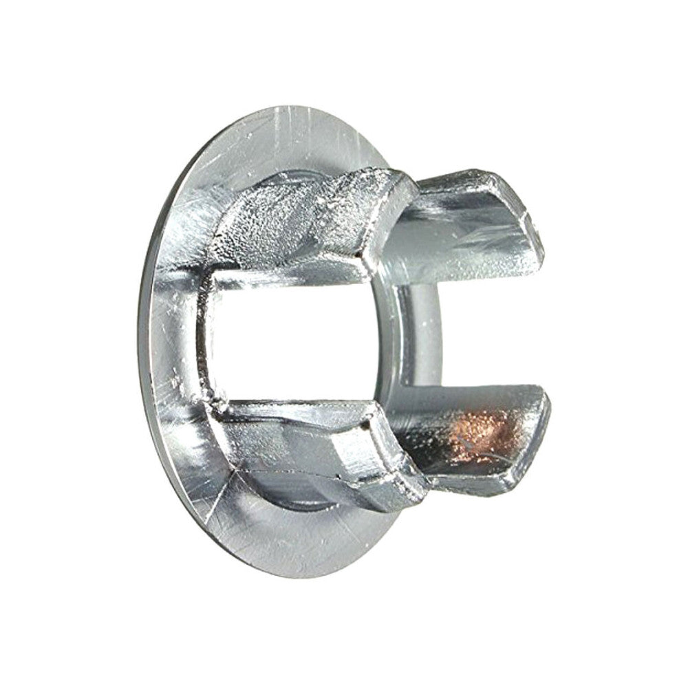 10x Bathroom Basin Sink Spares Overflow Cover Trim Replacement Chrome Plastic