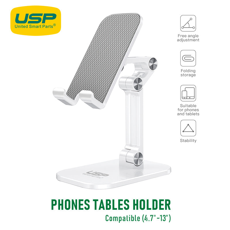 Adjustable Foldable Universal Desk Stand Holder for Mobile Phone Tablet Mount