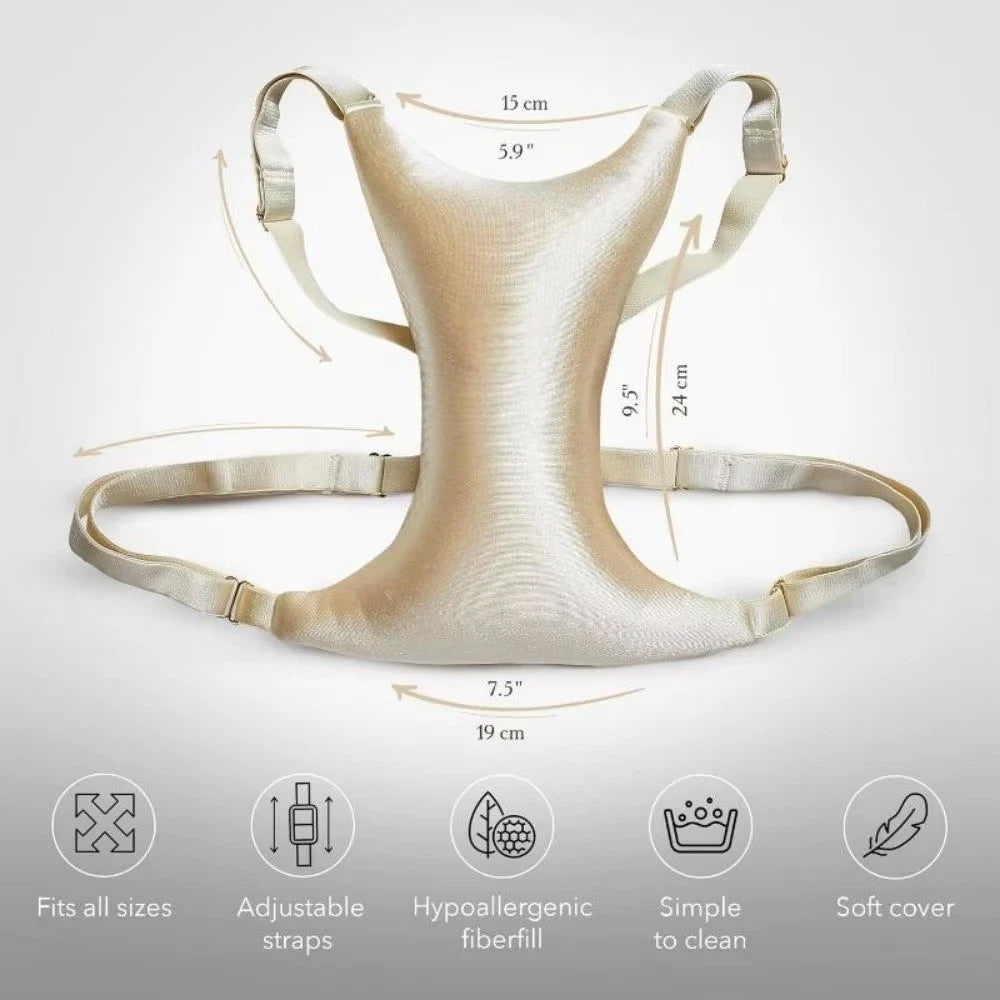 Hypoallergenic Anti-Wrinkle Sleep Pads - Breast Support Pillow for Comfortable Sleep