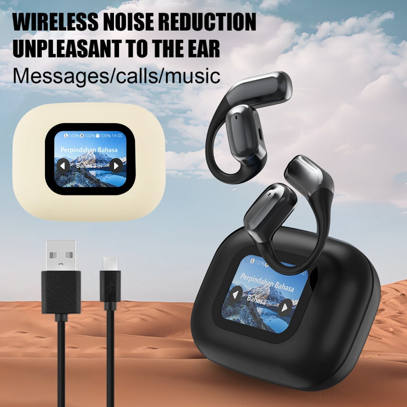 Bluetooth AI Translator Earbuds 144+ Language Real-Time Translate Earphones