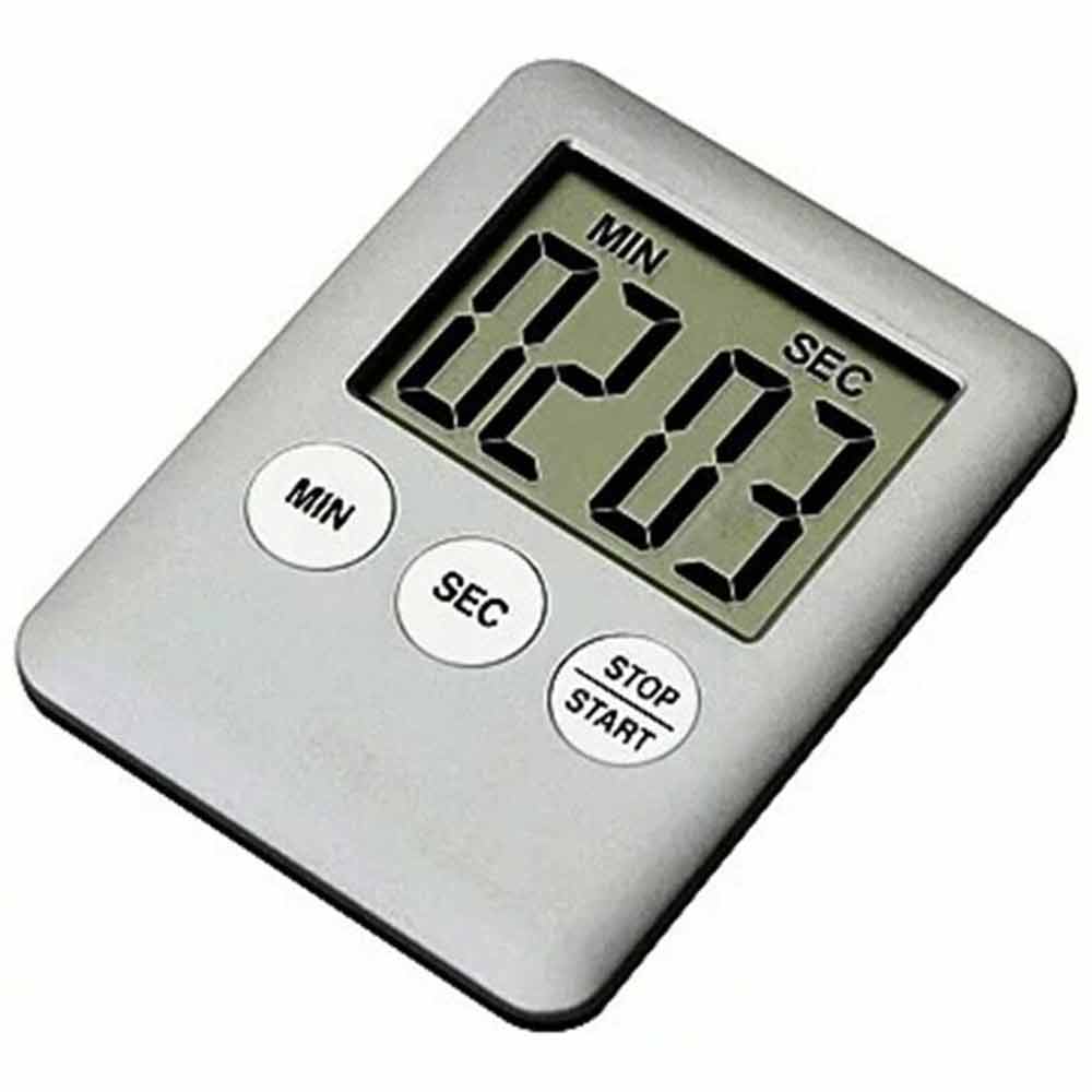 Large LCD Kitchen Cooking Digital Timer – Count Down/Up Clock with Loud Alarm & Magnetic Backing
