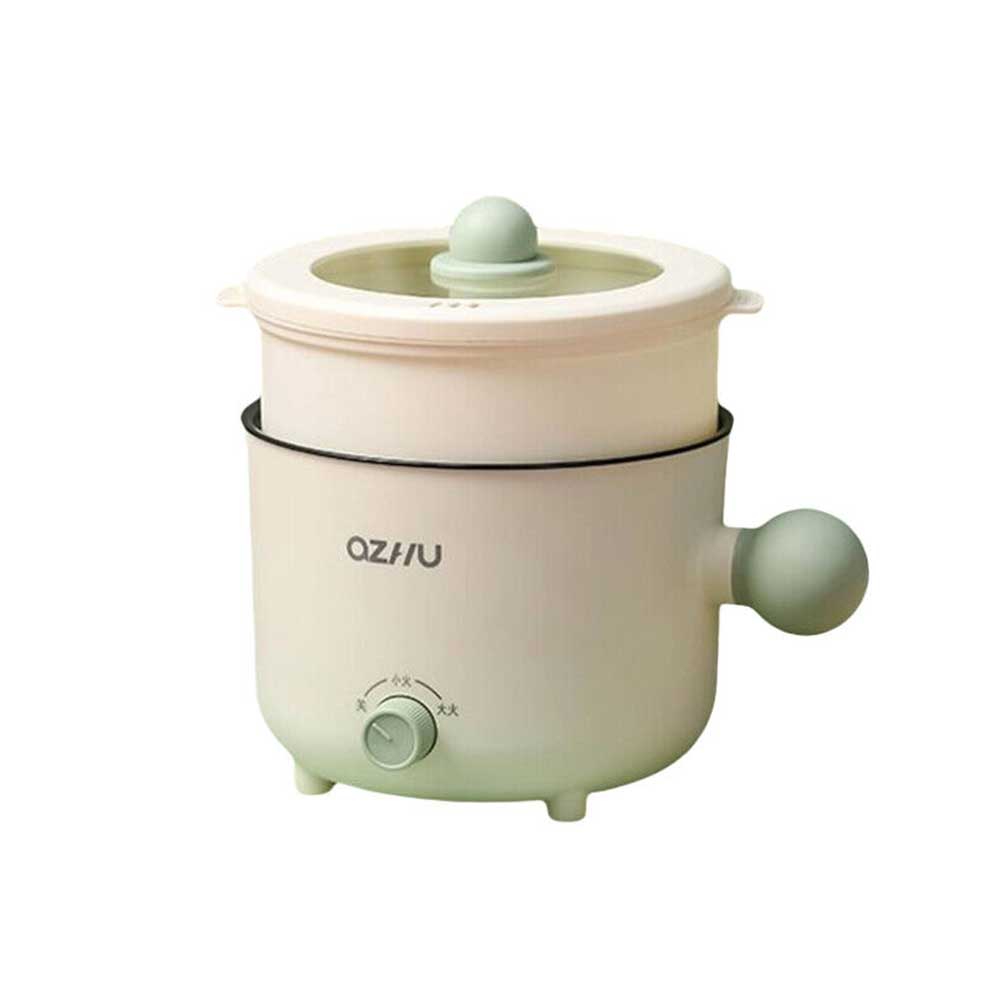 Portable Mini Electric Cooker – 1-2 Person Small Boiling & Stewing Pot for Dorm, Office & Travel