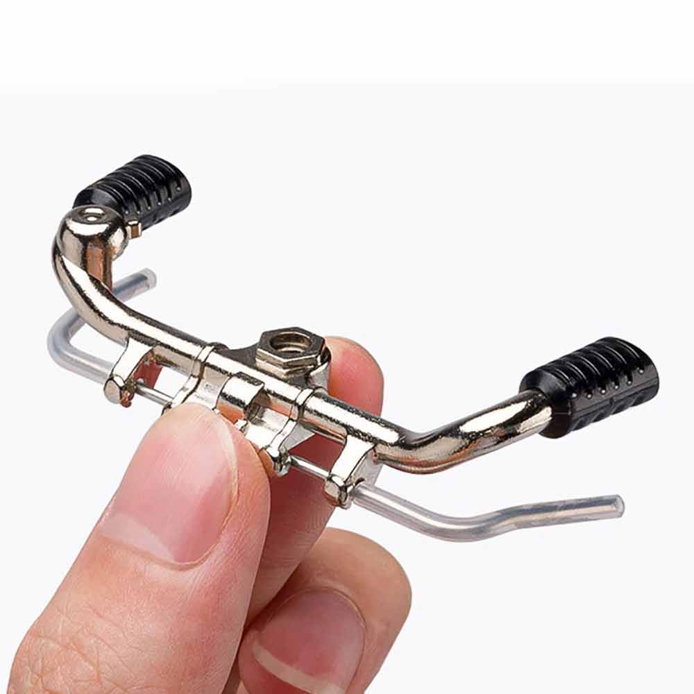 Mini Alloy Bicycle Miniature DIY Retro Bicycle Model Simulation Finger Bike Toys