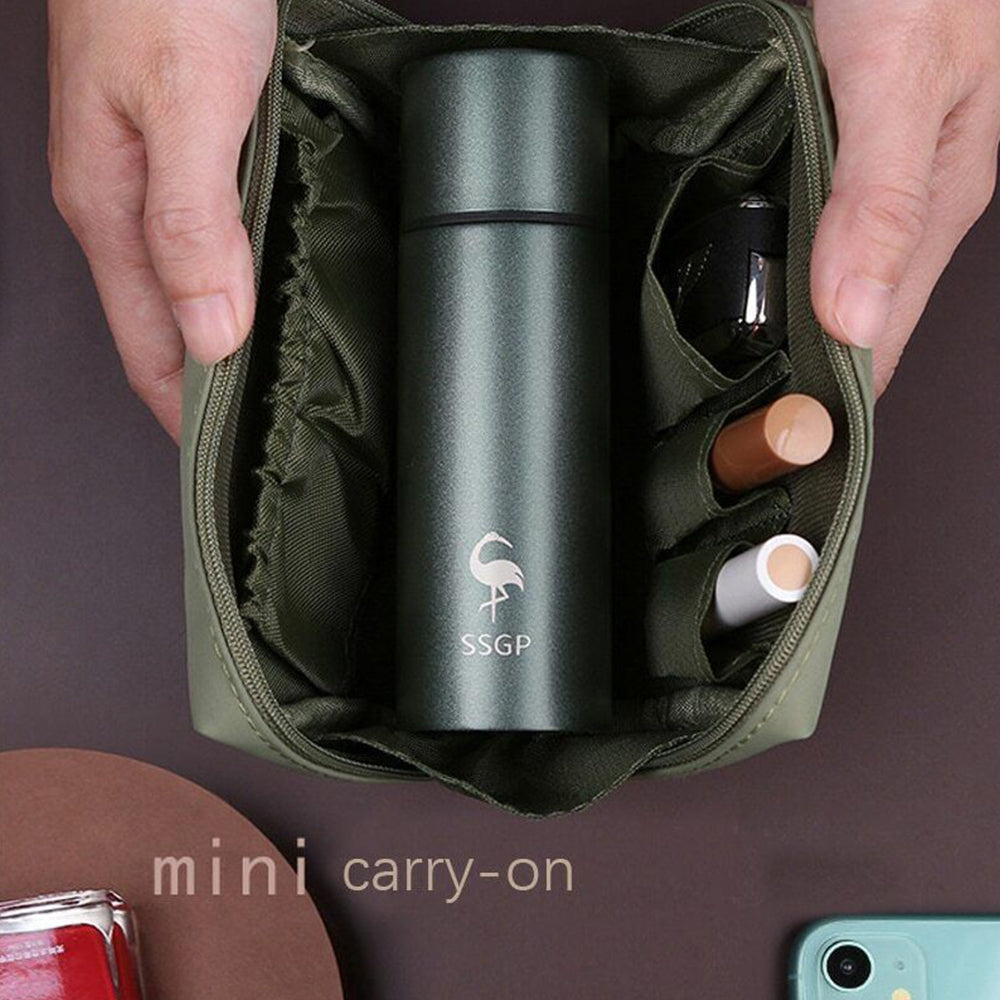 Thermos Water Bottle Mini Coffee Mug Vacuum Insulated for Hot Cold Drinks Office