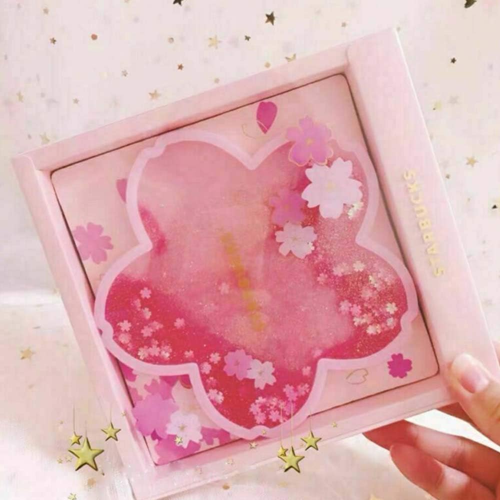 Sakura Glitter Coaster