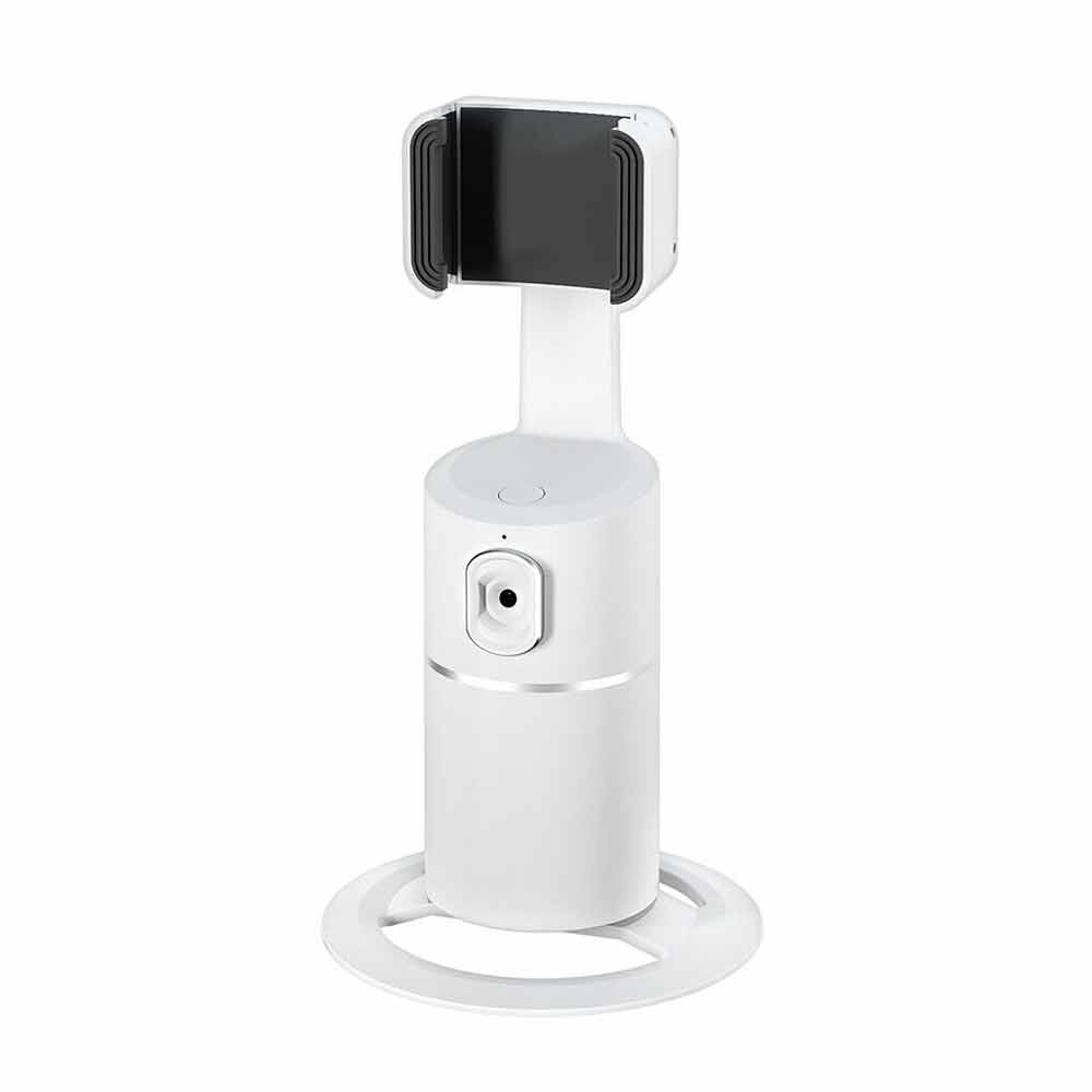 360° AI Auto Face Tracking Phone Holder Smart Selfie Stick Stand Camera Mount
